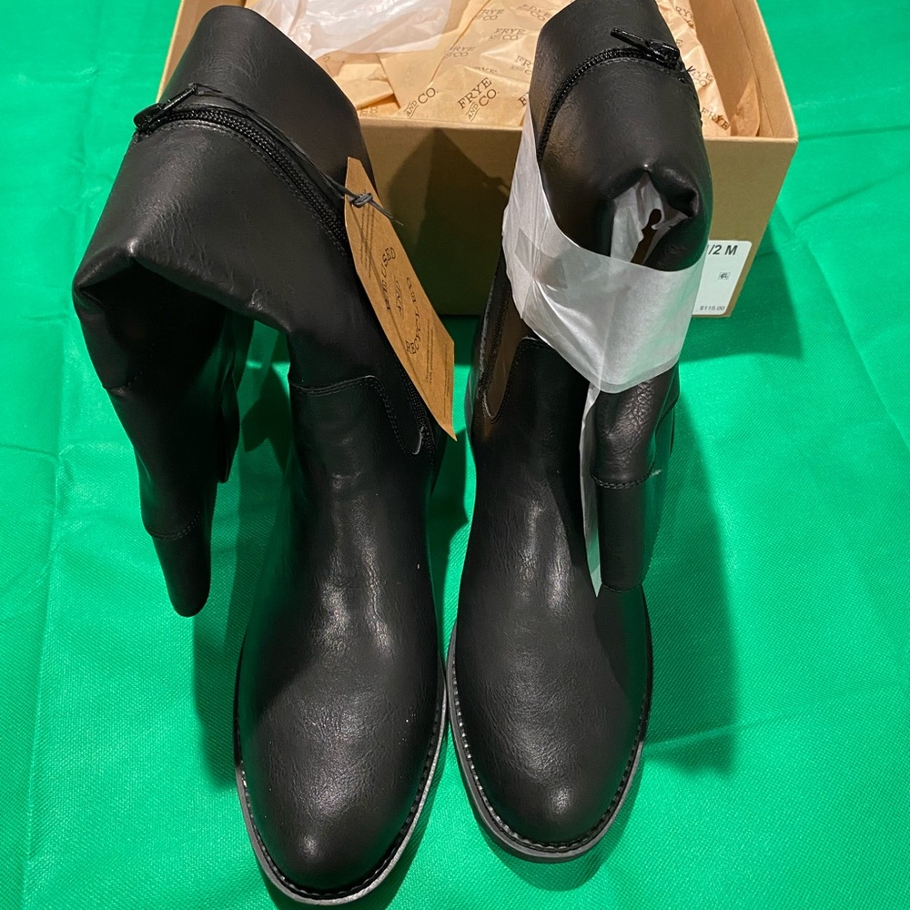 Frye & Co Black Riding Boots